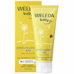 WELEDA Calendula Erkaeltungszeit Bad, 75 ml, Детская добавка для ванны Calendula с тимьяном для холодного сезона, с 3 месяцев, 75 мл