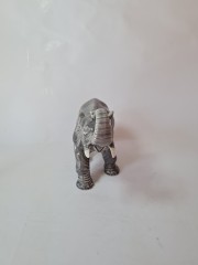 Sitzendorfer Фарфоровая статуэтка "Слон", серая, 18см х 23см, Германия, 1970-80гг.