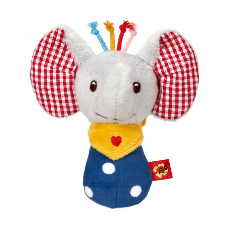 Die Spiegelburg Minirassel Elefant BabyGluck Мини-слоник-погремушка BabyGluck
