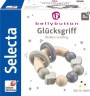 Selecta bellybutton Glucksgriff grau Greifling пупок лаки хват серый хватательная игрушка