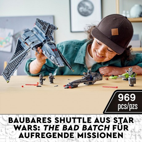 LEGO Star Wars 75314 Angriffsshuttle aus The Bad Batch ЛЕГО Штурмовой шаттл Бракованной Партии