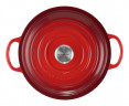 Le Creuset LE CREUSET Br\u00e4ter  22cm kirschrot SIGNATURE rot LE CREUSET бройлер 22см вишнево-красный SIGNATURE