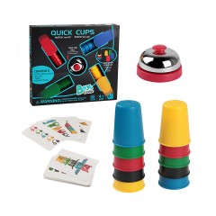 frler frler Quick Cups Becher Stapelspiel Aktionsspiele fur Kinder frler Quick Cups кружка складывания игры экшн игры для детей