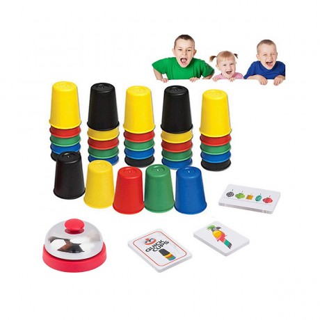 frler frler Quick Cups Becher Stapelspiel Aktionsspiele fur Kinder frler Quick Cups кружка складывания игры экшн игры для детей