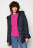 Tommy Hilfiger MODERN WRAP HOODED JACKET Down coat desert sky КУРТКА С КАПЮШОНОМ MODERN WRAP Пуховик небо пустыни
