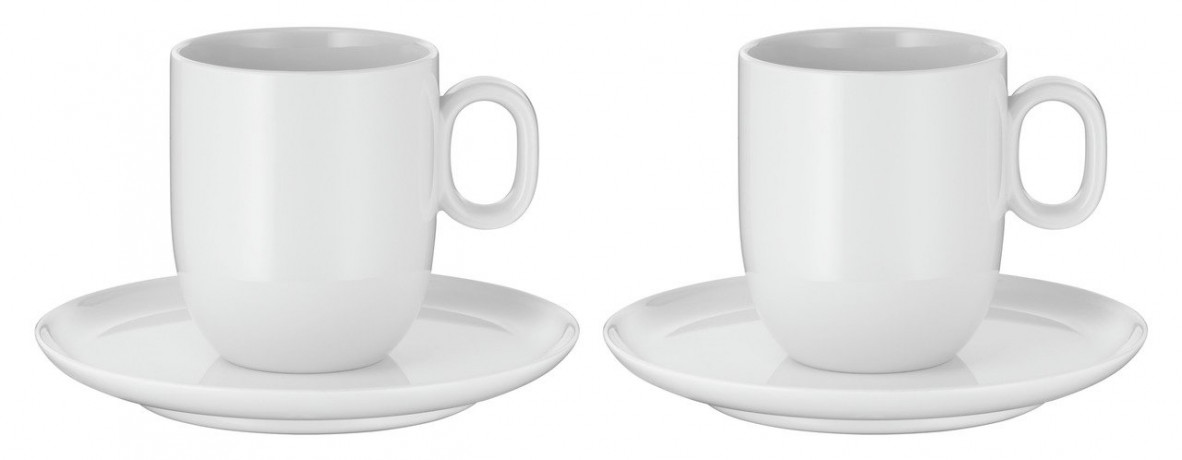 WMF WMF Cafe Creme Tassen-Set 4-tlg. BARISTA Weiss Набор чашек WMF Cafe Creme, 4 шт. БАРИСТА