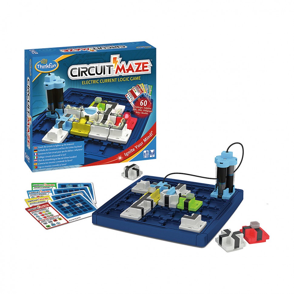 Купить Ravensburger Thinkfun Circuit Maze Лабиринт Thinkfun Circuit в  интернет-магазине Diskontshop.eu Германия всего за 4 563 руб. в