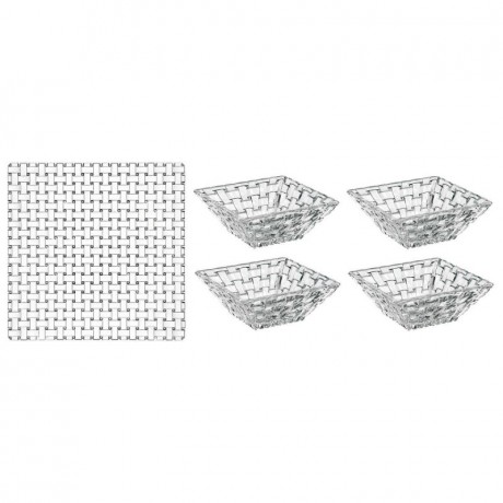 Nachtmann Nachtmann Bossa Nova Servier-Set Glas 5-tlg. Сервировочный сервиз Nachtmann Bossa Nova из 5 предм.