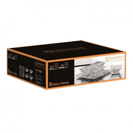 Nachtmann Nachtmann Bossa Nova Servier-Set Glas 5-tlg. Сервировочный сервиз Nachtmann Bossa Nova из 5 предм.