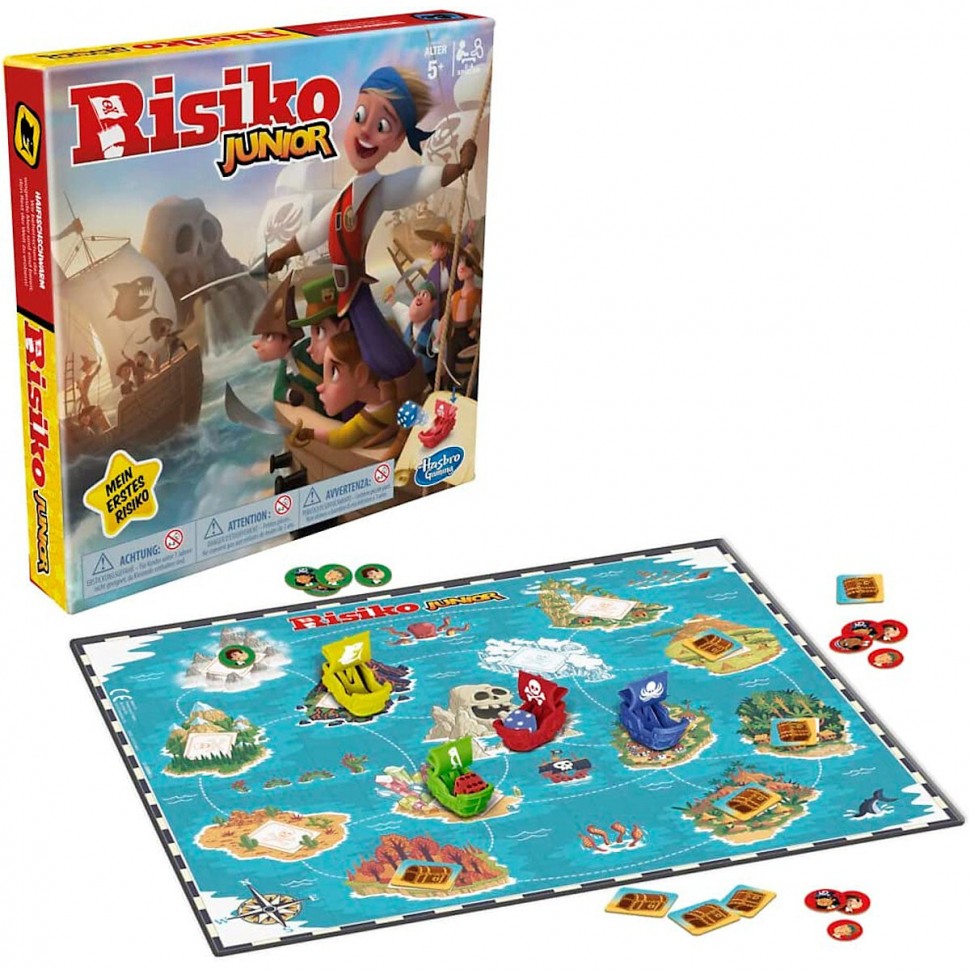 Купить Hasbro Brettspiel Risiko Junior + Cluedo Junior Настольная игра Risk  Junior + Cluedo Junior в интернет-магазине Diskontshop.eu Германия всего за  4 563 руб. в