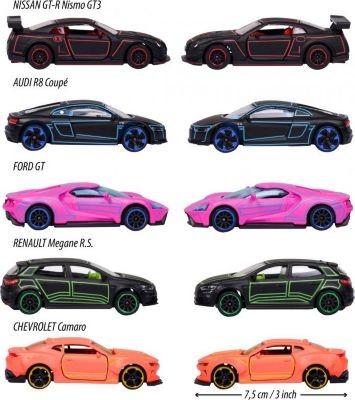 Majorette Premium Cars Light Racer 5 Pieces Giftpack Подарочный набор из 5 предметов Premium Cars Light Racer