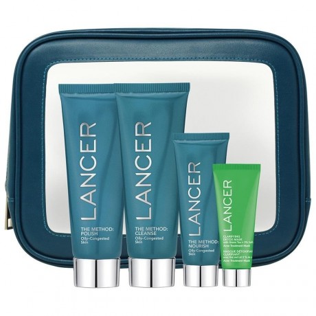 Lancer INTRO KIT OILY-CONGESTED SKIN  ВВОДНЫЙ НАБОР ДЛЯ ЖИРНОЙ ЗАГРЯСТНОЙ КОЖИ