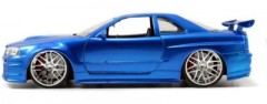 Jada Fast  Furious 2002 Nissan Skyline 1:24 Форсаж 2002 Nissan Skyline 1:24