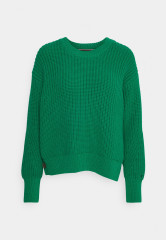 Tommy Hilfiger ORG BUTTON Jumper courtside green КНОПКА ORG перемычки зеленый корт