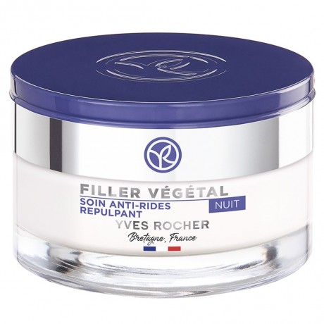 Yves Rocher Filler Vegetal Aufpolsternde Nachtpflege  Ночной уход Filler Vegetal Plumping