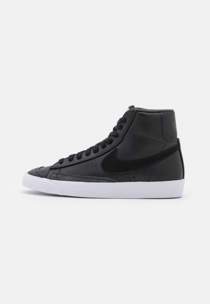 Nike blazer discount high black white