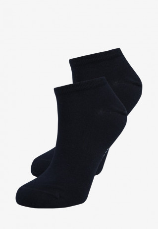 Tommy Hilfiger WOMEN SNEAKER  2 PACK Socks midnight blue ЖЕНСКИЕ КРОССОВКИ (2 УПАКОВКИ) Носки темно-синий