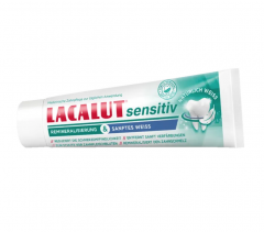 LACALUT sensitiv medizinische Zahncreme sanftes Weib,  Зубная паста для чувствительных зубов с мягким отбеливанием 75мл