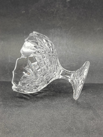 Креманка винтажная Walther Glas, на высокой ножке, хрусталь, 9.5 см, Германия, 1970-80гг.