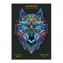 ANIWOOD Holz-Puzzle Wolf L (200 Teile) Пазл деревянный Волк L (200 деталей)