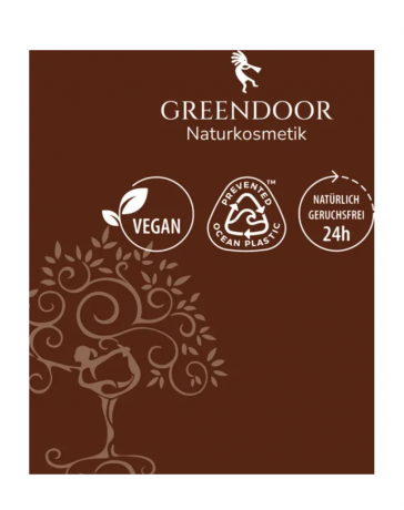 GREENDOOR Deo Creme for men 50ml, Крем дезодорант для мужчин, с органическими растительными маслами, без белых следов, без солей алюминия и без спирта, защита до 24ч, 50мл 