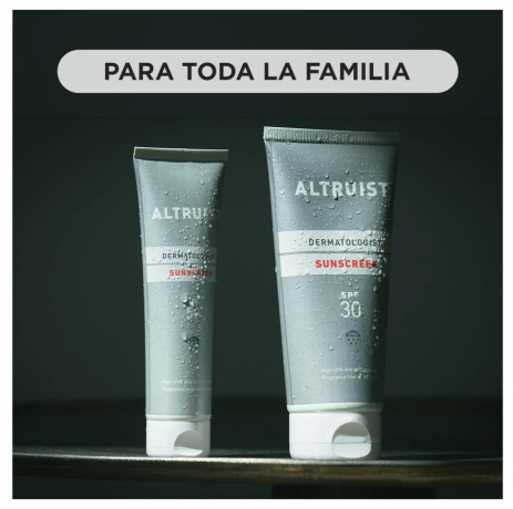 Altruist Dermatologist Sunscreen SPF 50, UVA/UVB PPD 39, Солнцезащитный крем для лица и тела  водостойкий, для чувствительной кожи, без отдушек, vegan, 100 мл