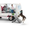 Schleich Schleich Horse Club 42370 Mobile Tierarztin mit Hannoveraner Fohlen Schleich Horse Club 42370 Мобильный ветеринар с ганноверским жеребенком