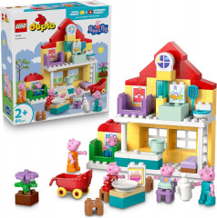LEGO DUPLO 10467 Свинка Пеппа Конструктор Семейный дом, 84 детали, 5 фигурок, от 2 лет