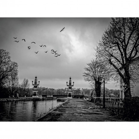 CALVENDO Puzzle CALVENDO Puzzle Briare Kanalbrucke Eingang Пазл CALVENDO Puzzle Вход на мост через канал Бриар