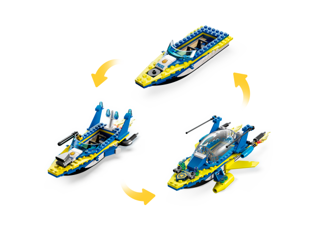 Lego Detektivmissionen der Wasserpolizei Детективные миссии водной полиции