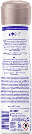NIVEA Derma Control Clinical Deo Spray, 150 ml, Нивеа Дезодорант антиперспирант спрей, 2x гиалурон и провитамин B5, 100ч защита, 150 мл