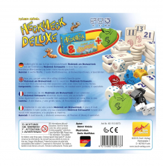 Zoch 601105073 Heckmeck Deluxe, Кубиковая игра Хекмек Делюкс (Германия) собирай червячков и забирай у соперников, до 7 игроков, от 8 лет