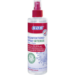 SOS Desinfektionsspray INTENSE, 250 ml, SOS Дезинфицирующий спрей INTENSE, для рук и поверхностей, эффективен против коронавирусов, 250мл