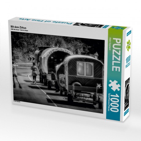 CALVENDO Puzzle CALVENDO Puzzle Mit dem Zirkus Пазл CALVENDO Пазл С цирком