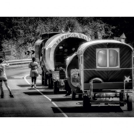 CALVENDO Puzzle CALVENDO Puzzle Mit dem Zirkus Пазл CALVENDO Пазл С цирком