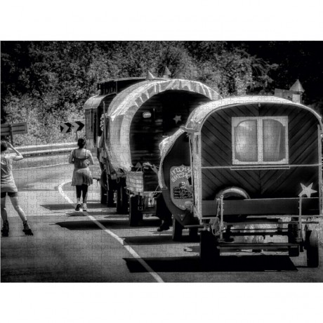 CALVENDO Puzzle CALVENDO Puzzle Mit dem Zirkus Пазл CALVENDO Пазл С цирком