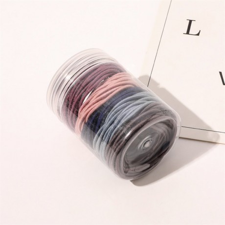 SOHO Remi Haargummis Rosa/Blau mix Реми резинки для волос