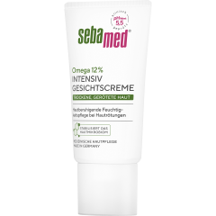 SEBAMED Intensiv Gesichtscreme Omega 12%, 50 ml, Себамед Интенсивный крем для лица с омега-жирными кислотами 12%, для сухой кожи, 50 мл