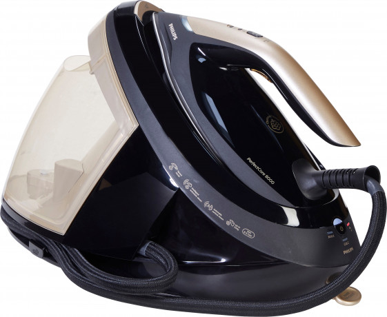Philips Philips Dampfbugelstation PerfectCare 8000 Series PSG8140/80, 1800 ml Wassertank, 2.700 Watt, OptimalTemp  DynamicQ Sensor, 700 gr Dampfstoss  Паровая гладильная станция Philips PerfectCare 8000 Series PSG8140/80, резервуар для воды 1800 мл, 2700 
