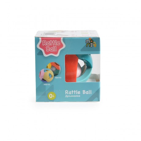 MONI Babyrassel Ball Greifling Pastell Motorikspielzeug Детская игрушка-погремушка для прорезывания зубов Пастельная игрушка для двигательных навыков