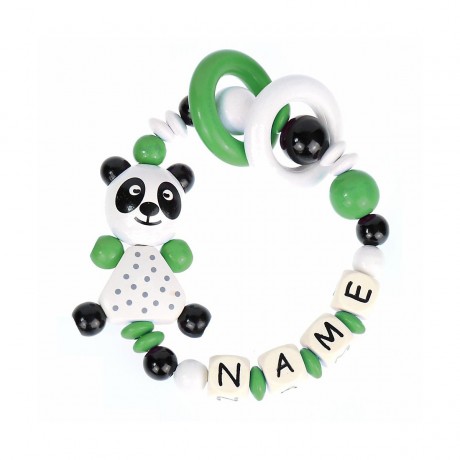 elefantasie Greifling Pandabar personalisiert mit Namen Игрушка-клатч Pandabar персонализированная с именем