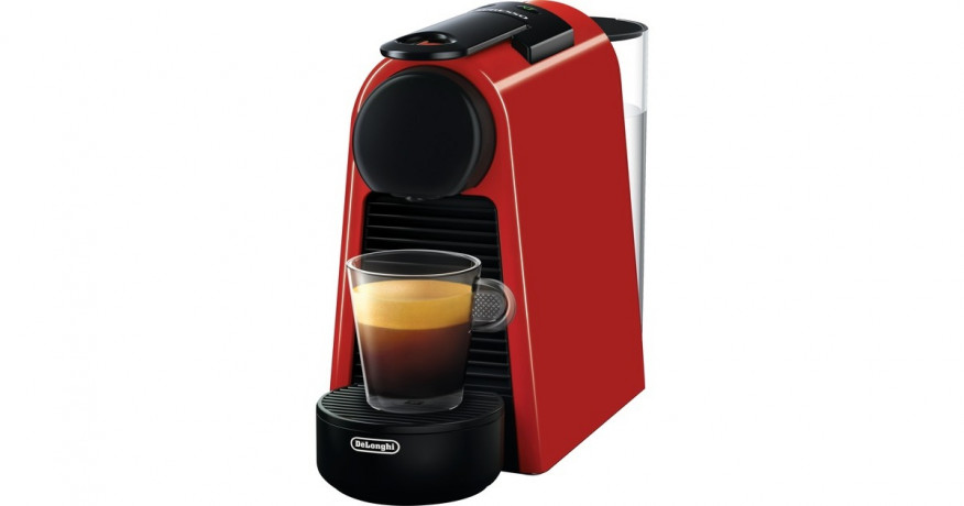 DeLonghi DeLonghi Nespresso Essenza Mini EN85.R, Kapselmaschine rot  rot DeLonghi Nespresso Essenza Mini EN85.R, капсульная машина красный