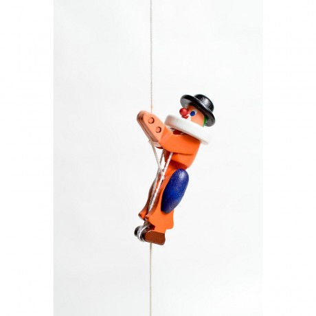 Holzspielzeug Kletterfigur Clown Деревянная игрушечная фигурка клоуна