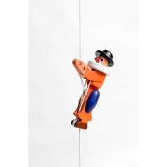 Holzspielzeug Kletterfigur Clown Деревянная игрушечная фигурка клоуна