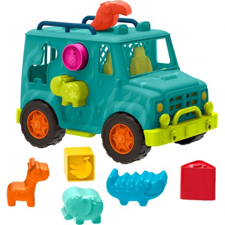 B.Toys Formensortier-Safaribus Сафари-автобус по сортировке фигур