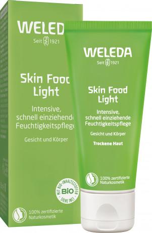 WELEDA Skin Food Light Gesichts & Koerpercreme, 30 ml, Лёгкий питательный крем Skin Food Light для сухой кожи лица и тела, 30 мл