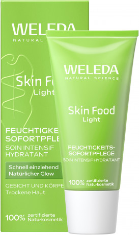WELEDA Skin Food Light Gesichts & Koerpercreme, 30 ml, Лёгкий питательный крем Skin Food Light для сухой кожи лица и тела, 30 мл