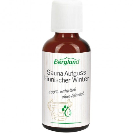 Bergland SAUNA AUFGUSS Konzentrat finnischer Winter  SAUNA INFUSION Концентрат финской зимы