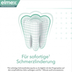 elmex Sensitive Professional Zahnpasta 3x 75 ml Vorteilspack, Зубная паста Sensitive Professional с аргинином для чувствительных зубов, 3 × 75 мл