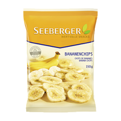 Seeberger Банановые чипсы 150г